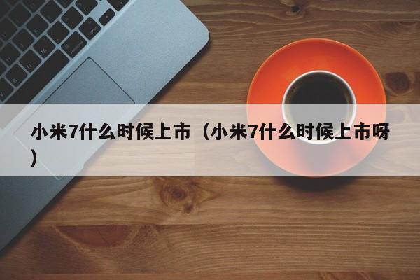 小米7什么时候上市（小米7什么时候上市呀）