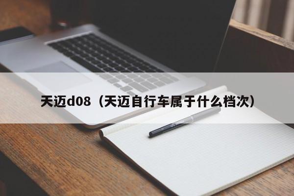 天迈d08（天迈自行车属于什么档次）